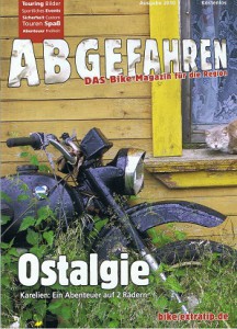 2010_Ausgabe 2010 Abgefahren_Ostalgie Karelien-Ein Abenteuer auf 2 Rädern